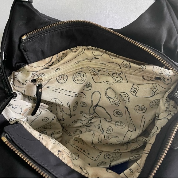 Kate Spade New York Karen Black Nylon Round Shoulder bag - Picture 8 of 9